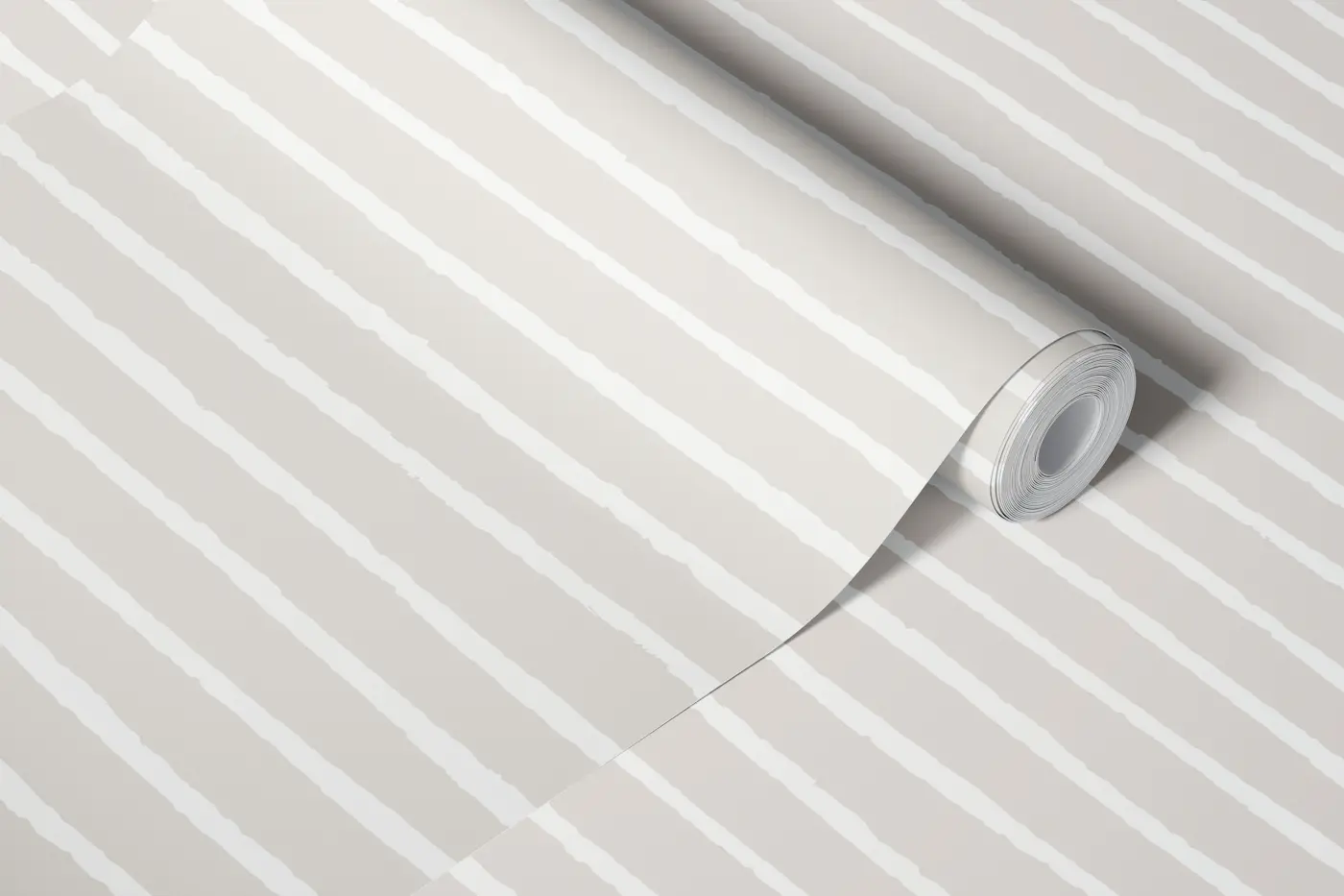 Abstract Stripes Beige Sand wallpaper roll