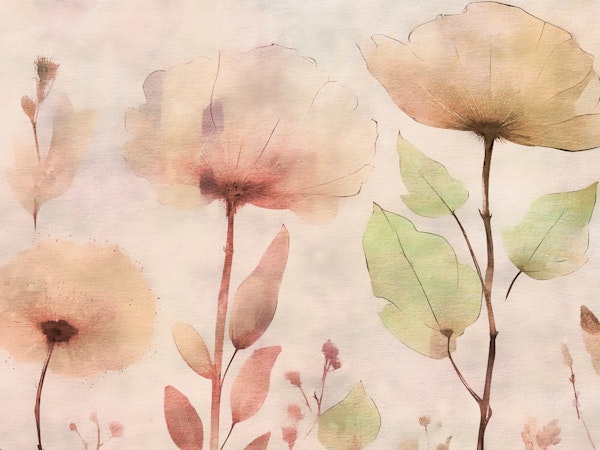 Japanese Wabi Sabi Wildflowers