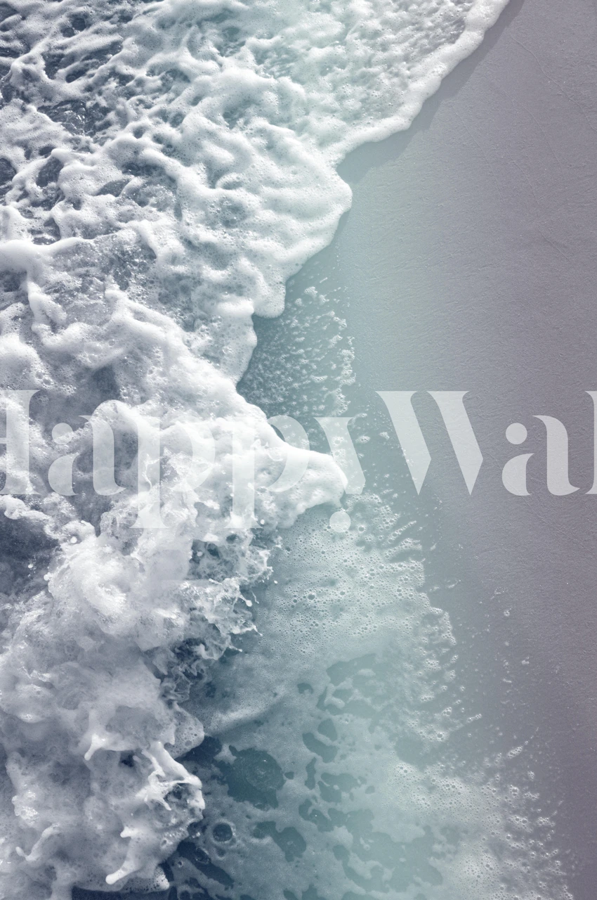 Ocean Beauty tapet med vågor i ett rum