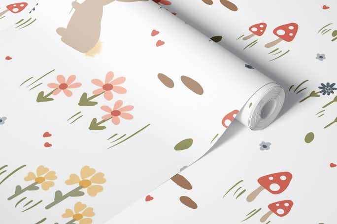 Nursery Meadowwallpaper roll