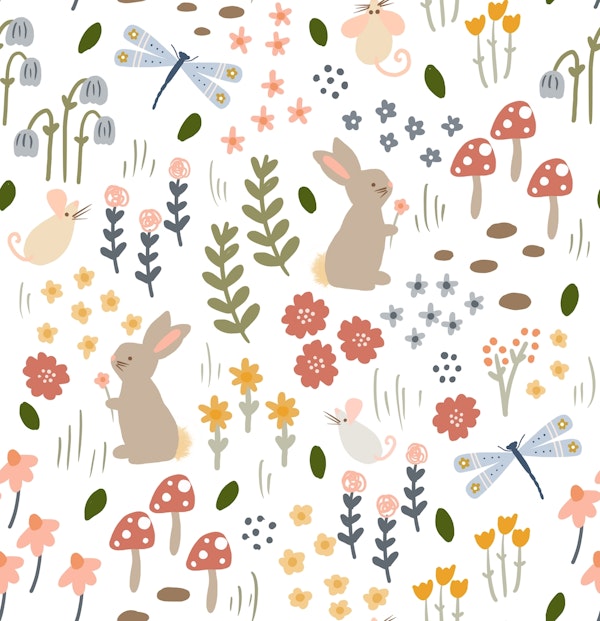 WOODLAND FLORAL - Large