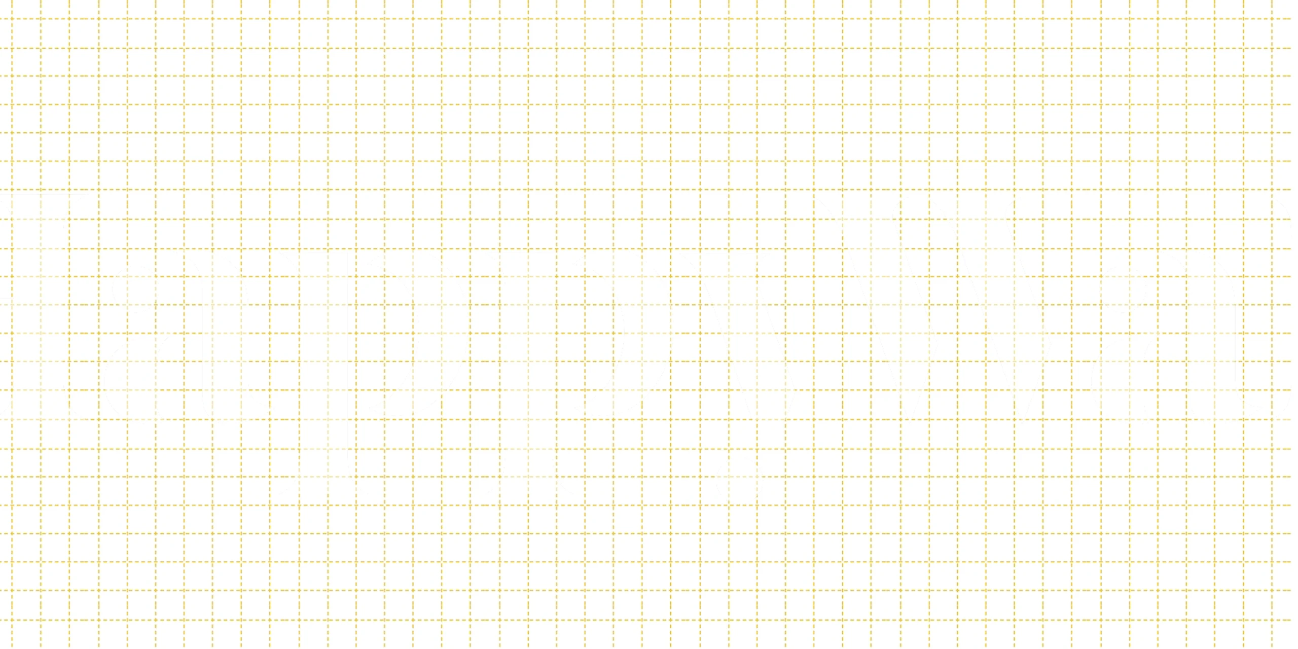 Minimalistički žuto-bijeli zidni zidni mural