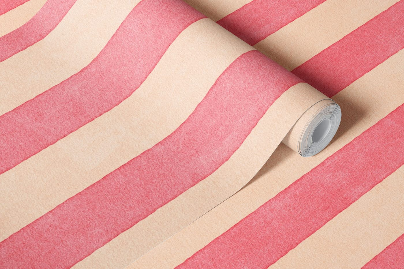 STRIPES 001 K - Lollipop wallpaper roll