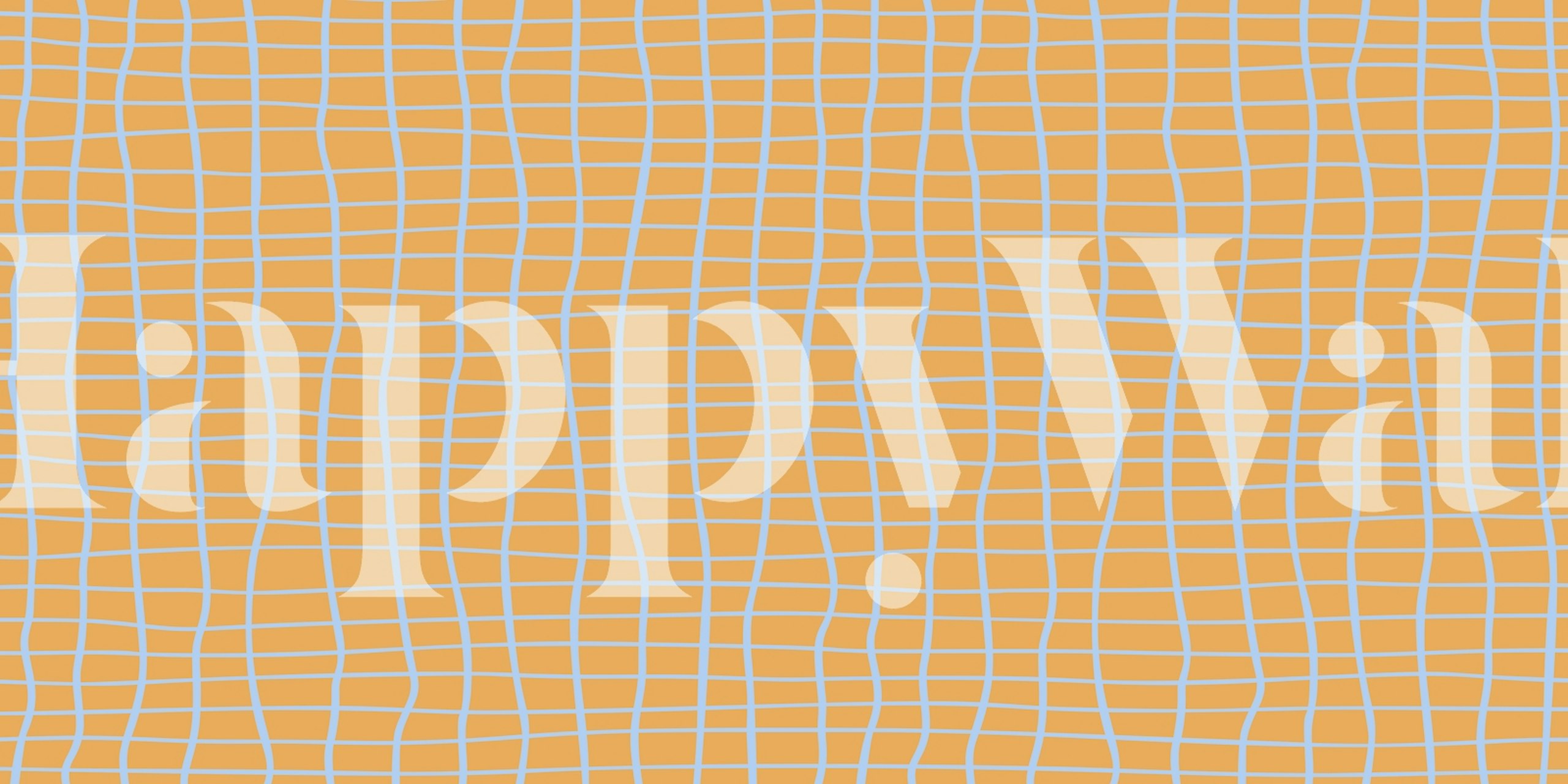 Abstract Grid Pattern Wallpaper in Warm Tones