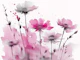 Magenta Wildflower Floral