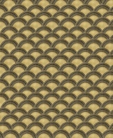 Japanese Wave Gold Glam 2 tapetit