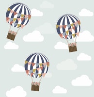 Floral Hot Air Balloon - Large ταπετσαρία