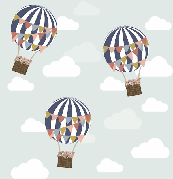Floral Hot Air Balloon - Large