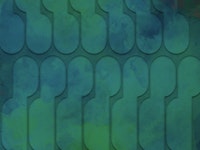 3D Mid Century Bauhaus Sculpture Relief Teal wallpaper