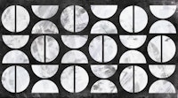 Large Mid Century Modern Marble papel pintado