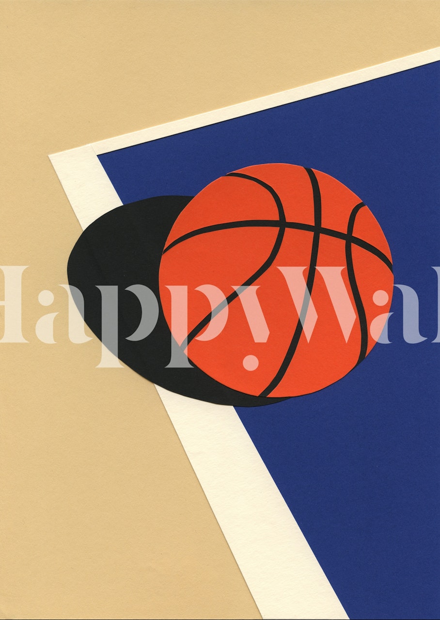 Tapeta Oakland Basketball v moderním pokoji