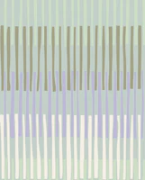 Block print geometrics stripes sage wallpaper