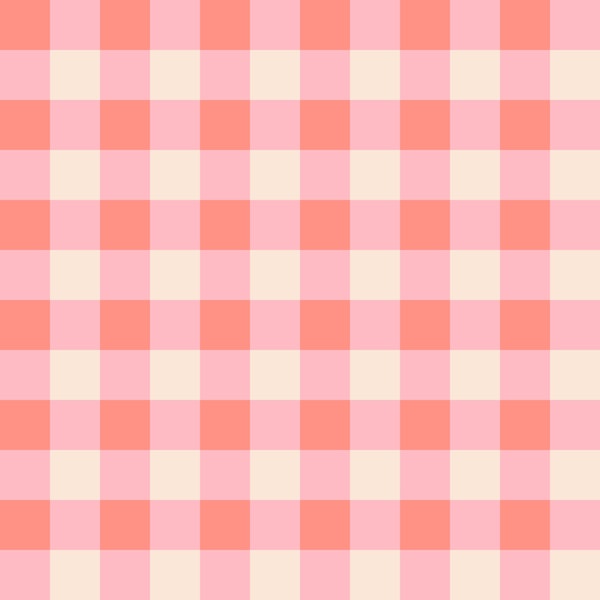Peach Fuzz Checkered Theme