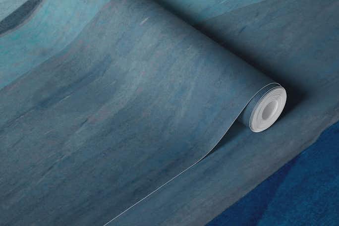 Layered Mid Century Bauhauswallpaper roll