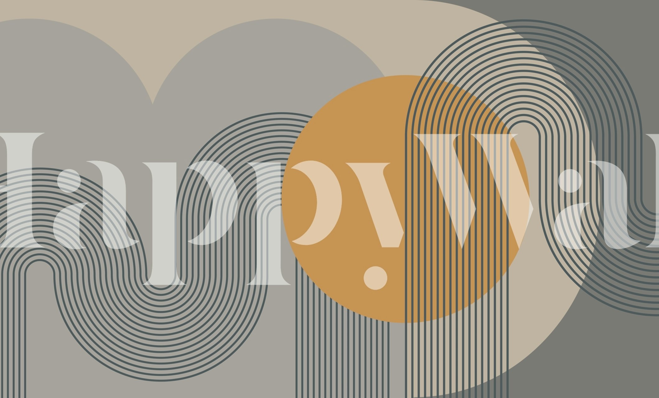 Papel pintado Neutral Grey Sunrise Rainbows en una habitación