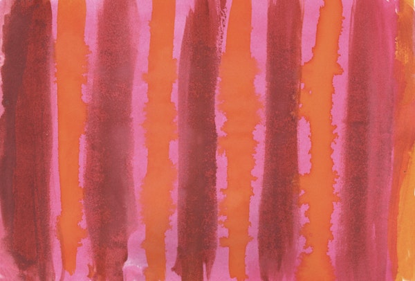 Bright Watercolor Stripes