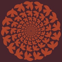 Big Bird Wine Bloom tapet