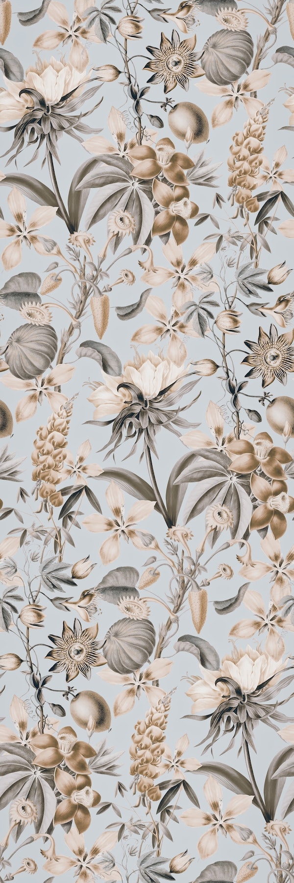 Tropical Bloom Serenade Exotic Floral Pattern