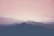 Mountain Landscape in Pink