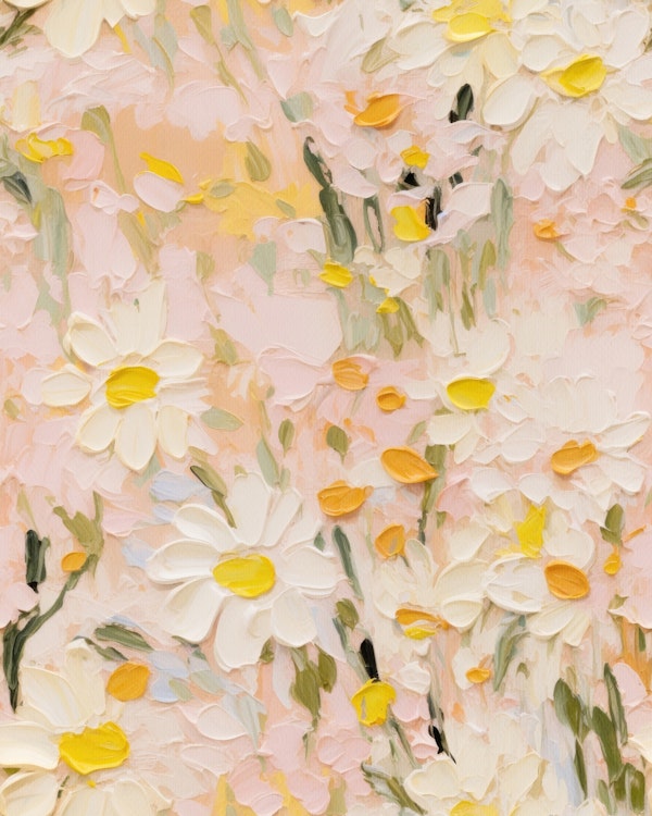 Daisy Pastel Pink Vibes