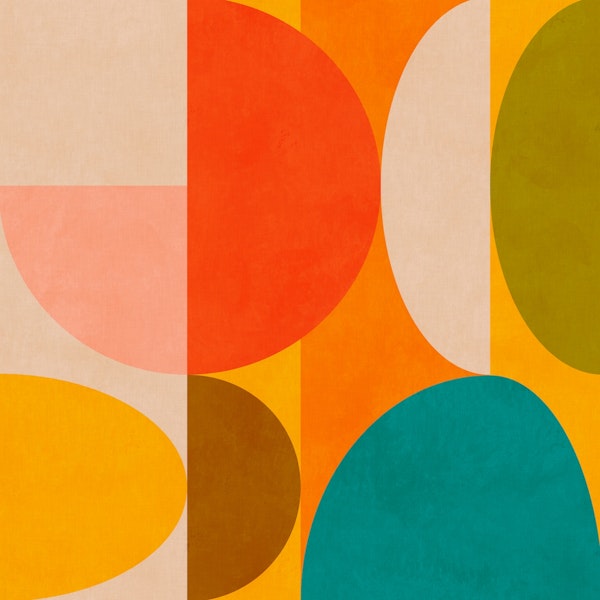 Bauhaus geometric abstraction