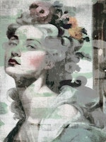 Madame Baroque Floral Canvas tapet