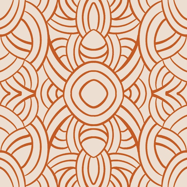 Tropical Symbols - Vanilla+Tawny