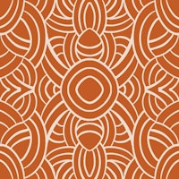 Tropical Symbols -Tawny+Vanilla ταπετσαρία