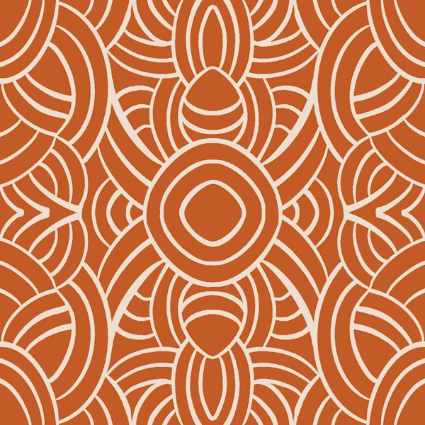 Tropical Symbols -Tawny+Vanilla