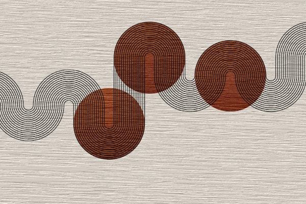 Curvy Copper Bauhaus