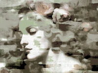 Madame Baroque Flowers papel de parede