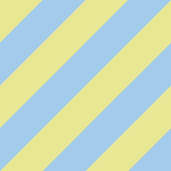 Blue and yellow diagonal striped