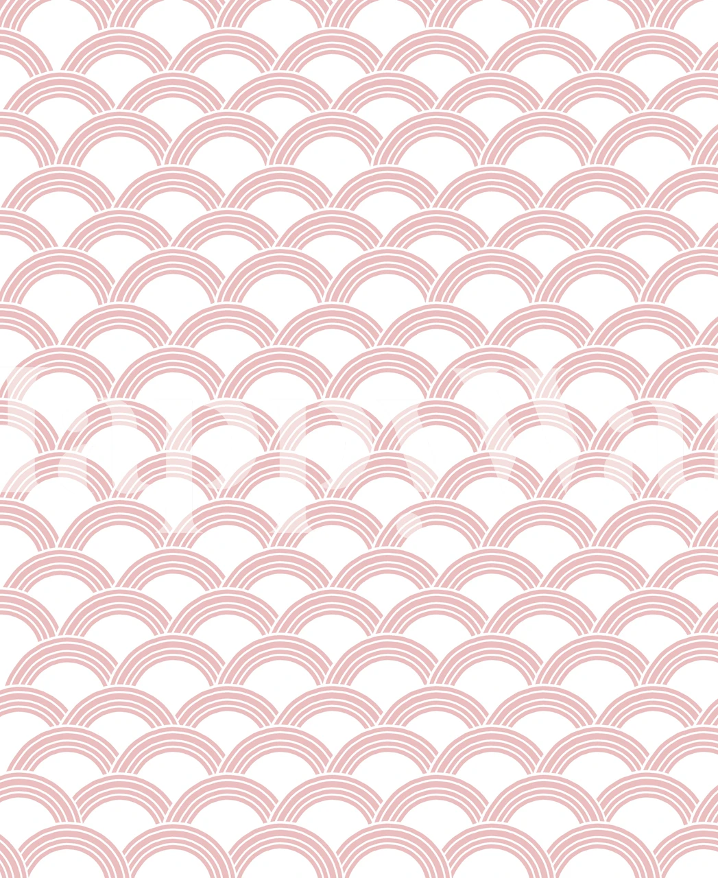 Japanese Wave Blush Glam 1 wallpaper design