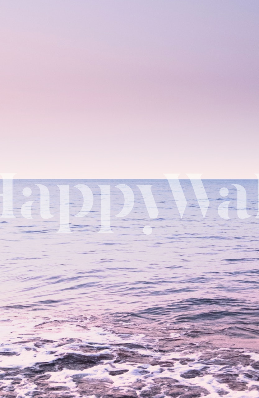 Blissful Ocean Dream wallpaper in a room