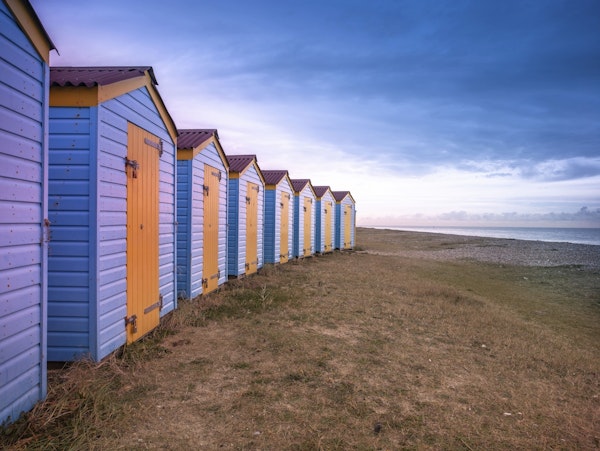 Colorful Beach Huts