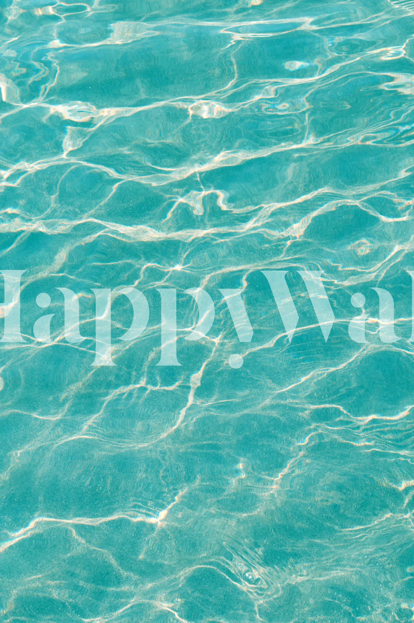 Fotomural Ocean Dream 2 con aguas tranquilas y cristalinas de color turquesa