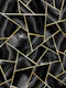 Black Agate Gold Geometric 4