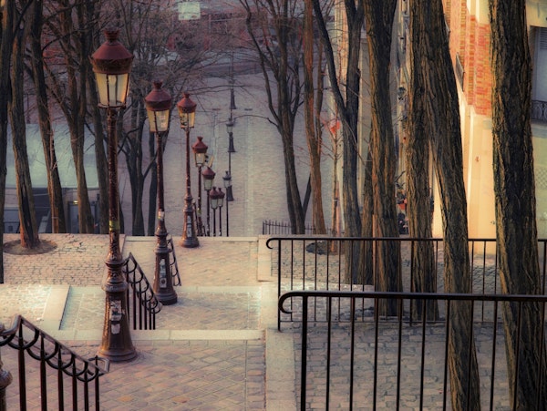 Montmartre's Iconic Staircase