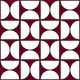 Mid Century Bauhaus Red