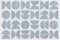 Modern Grey Mid-Century tapet