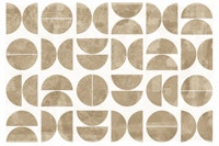 Modern Neutral Bauhaus wallpaper
