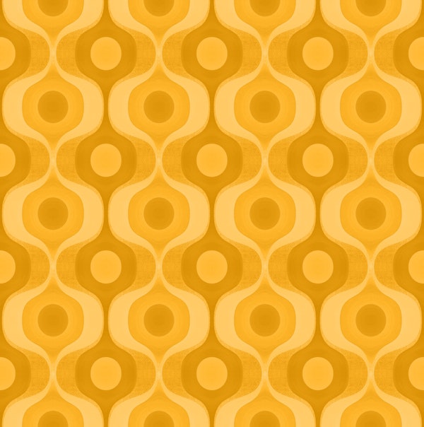 Modern Yellow Mid-Century Contemporary