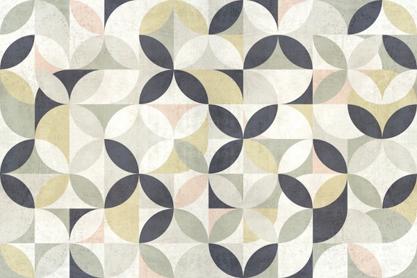 Modern Bauhaus Wall Mural