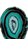 Teal Agate Gold Glitter 1