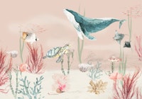 Aqua Adventures Blush ταπετσαρία