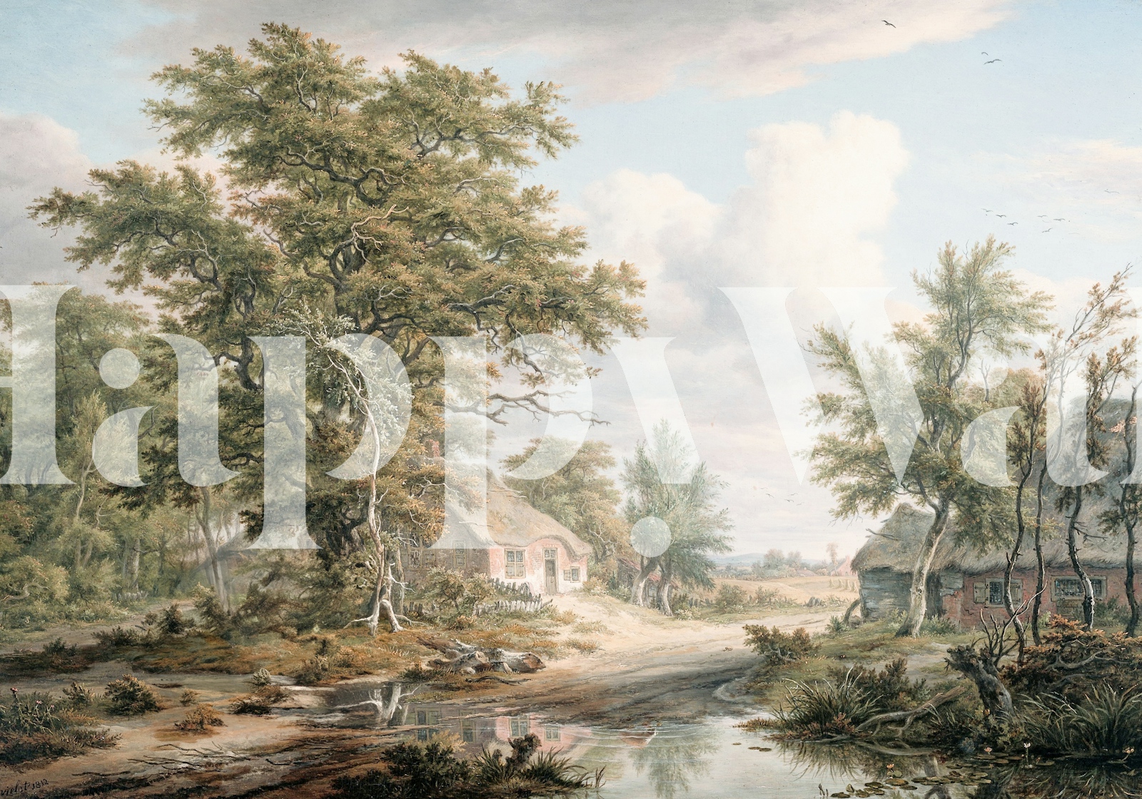 Painted Master Color Wallpaper - Happywall.com