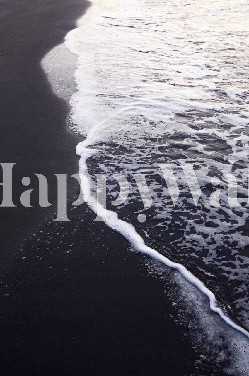 wanddecoratie Mystical Sunset Beach Dream in een kamer