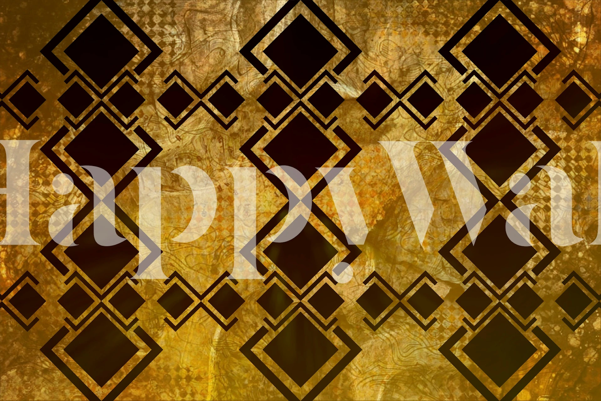 Art Deco Luxury wallpaper in a stylish room