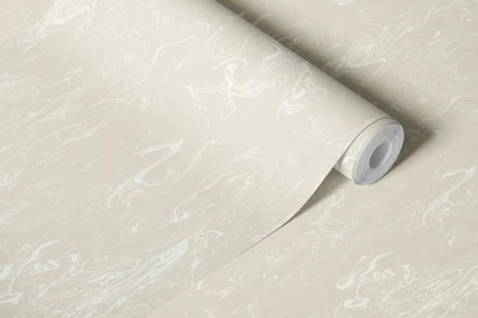 Neutral marblewallpaper roll