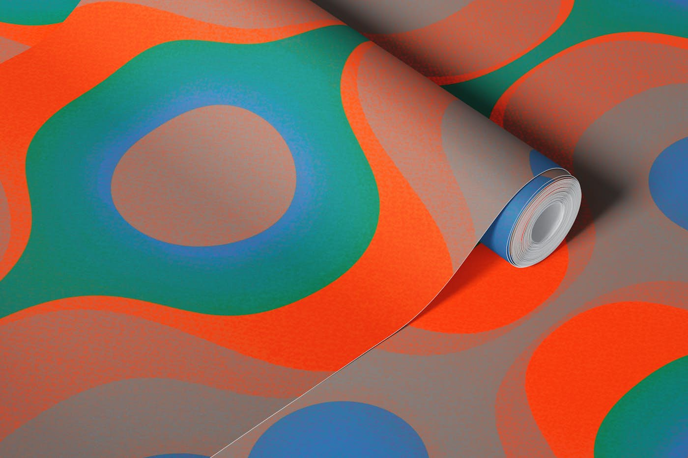 Bold Seventies wallpaper roll